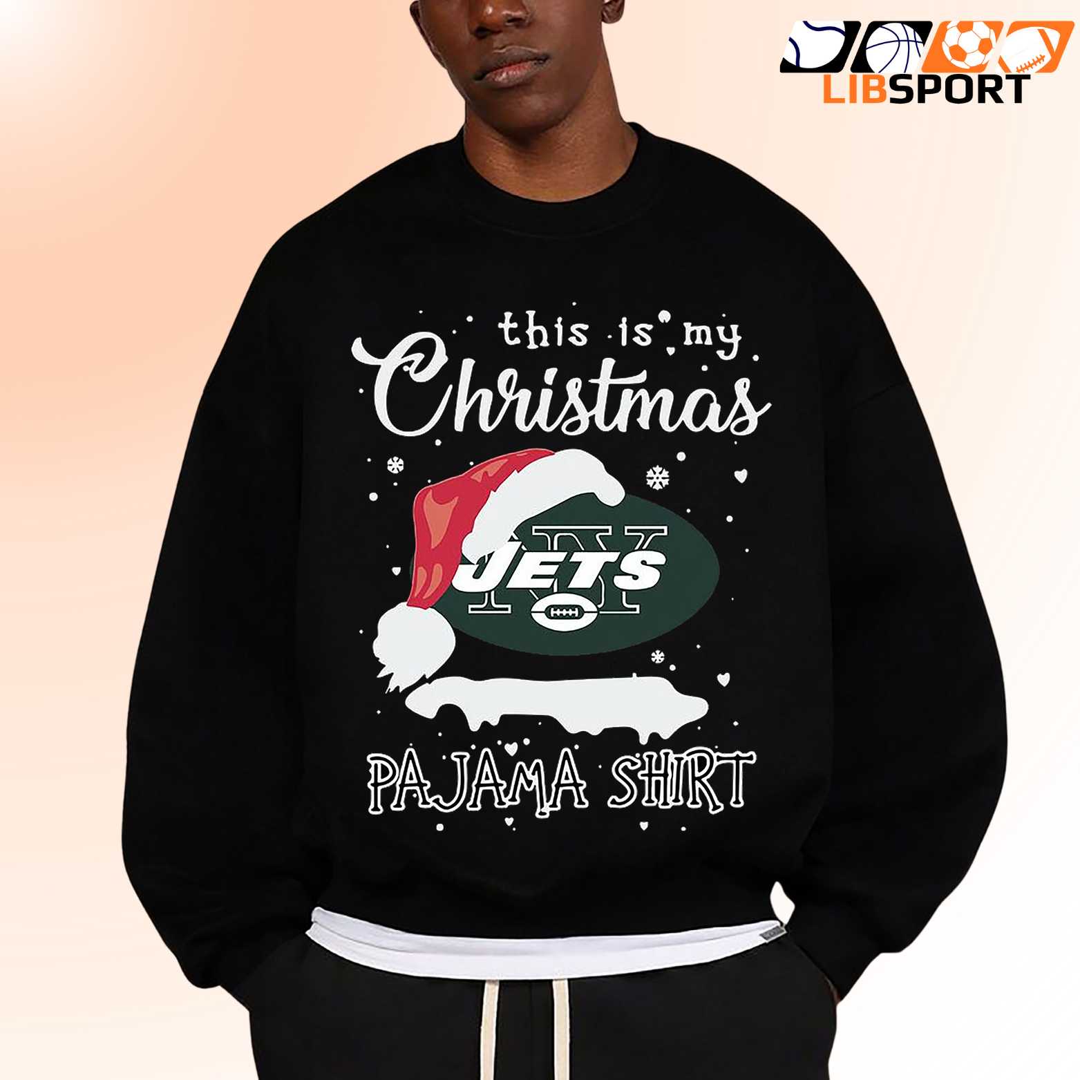 Funny New York Jets Christmas Shirt, Festive Nfl Fan Holiday Unisex Tee